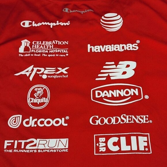 Champion Double Dry Red Run Disney Star Wars Darkside Challenge 2016, Men's XL - Picture 7 of 10